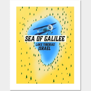 sea of galilee Posters and Art